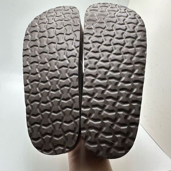 CUSHIONAIRE Women's Cork Footbed Platform Clog 7.5 BROWN - Picture 5 of 7